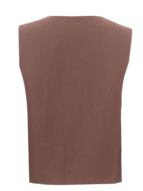 wrap linen blouse 1961 MILANO | BERENICE580